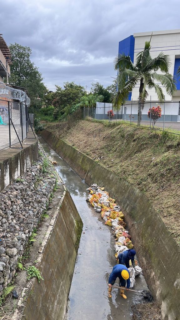 EMPITALITO E.S.P. avanza en el proyecto de limpieza y mantenimiento del Zanjón de los Tiestos