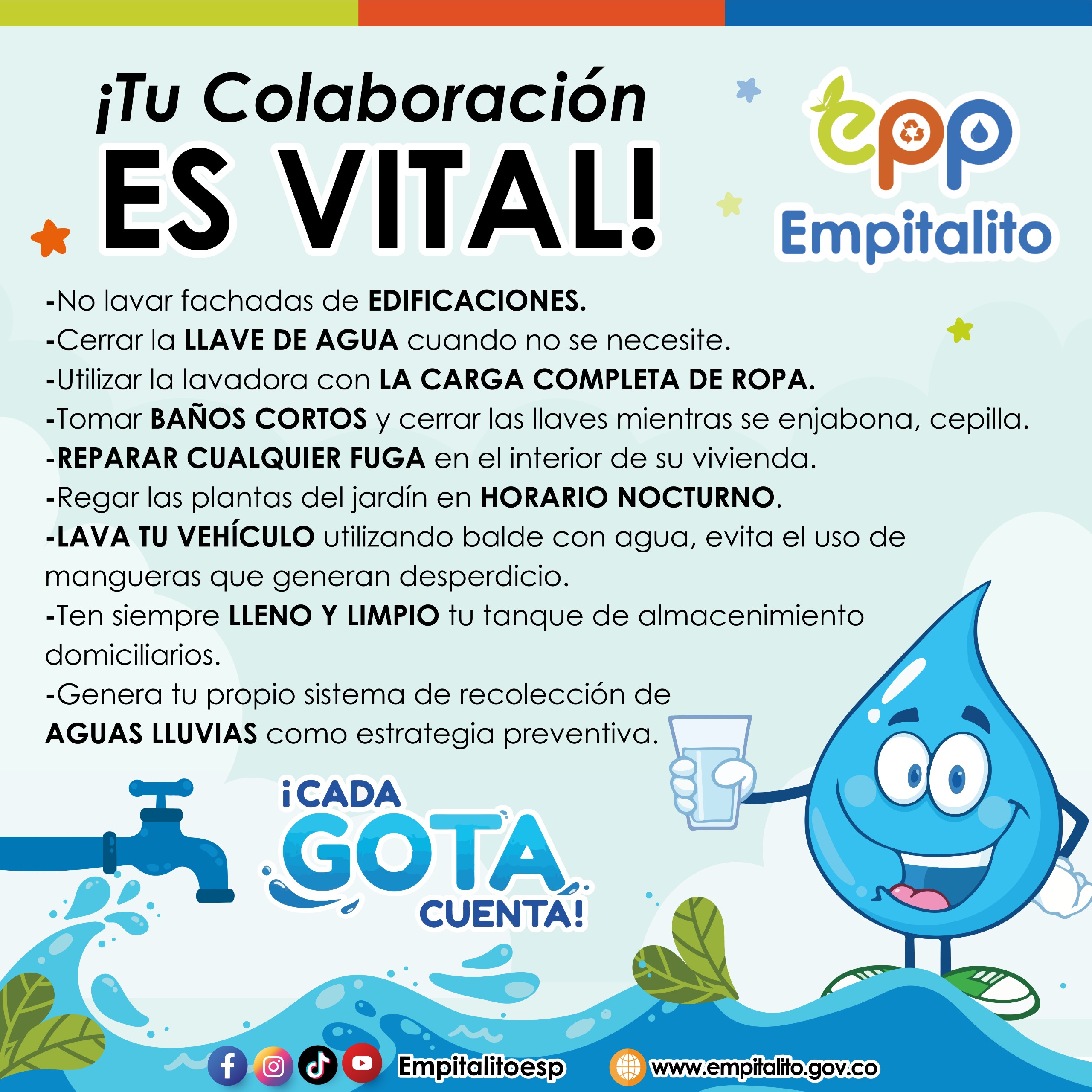 TIPS PARA AHORRAR AGUA EN CASA: