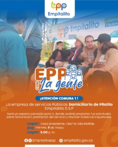 EPP con la Gente en el barrio villa matilde