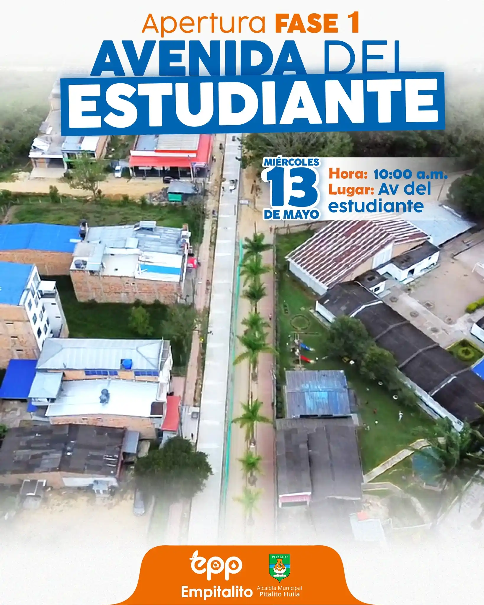 Apertura Fase I Avenida del Estudiante