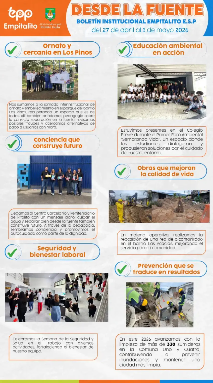 Boletín No 3 - "Desde la Fuente"