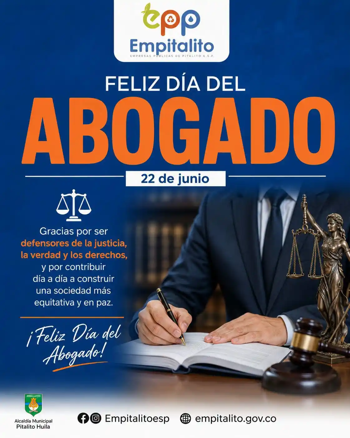 ¡Feliz Día del Abogado!