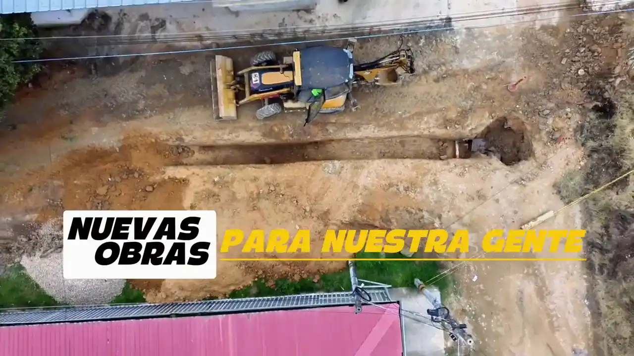 ¡Seguimos avanzando en la reposición de nuevos tramos de alcantarillado!