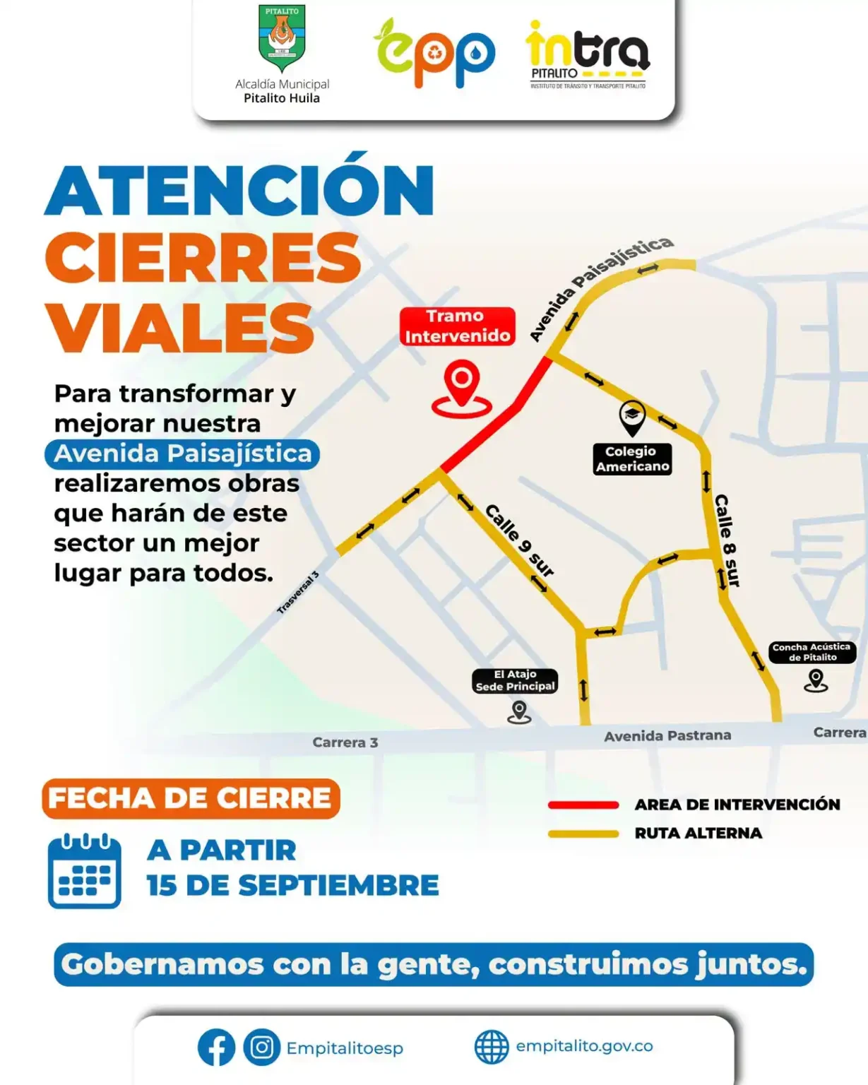 Gobierno que Protege también es cuidar la movilidad de nuestra gente