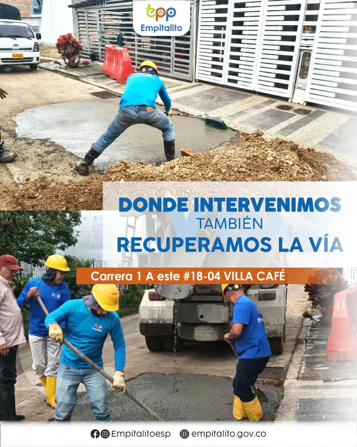 Reparamos las redes, recuperamos los espacios