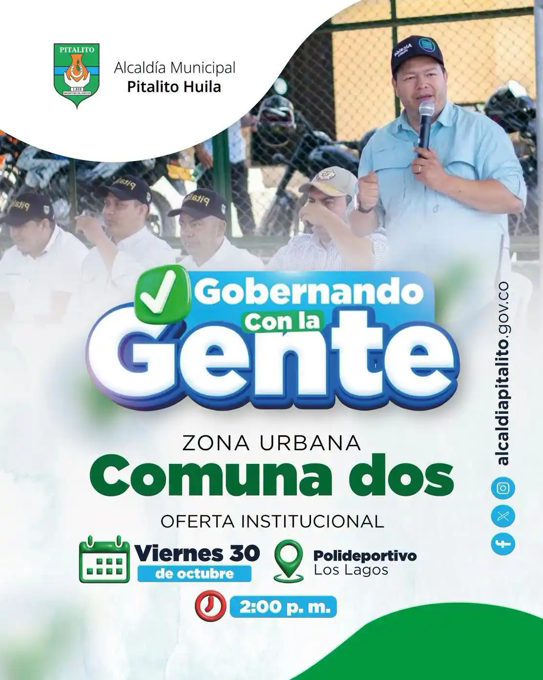 ¡La COMUNA DOS se prepara para recibir a gobernando con la gente!