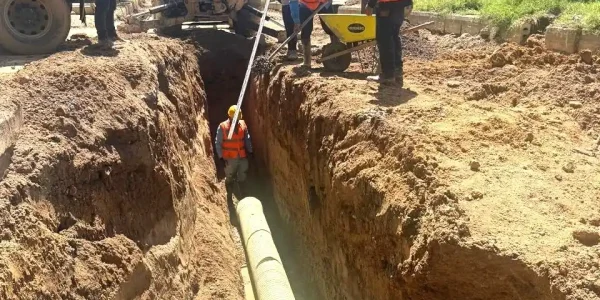 indemnización del alcantarillado sanitario y pluvial en el sector de la avenida del estudiante
