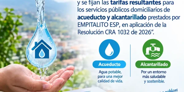 Acuerdo No 010 "Por medio del cual se aprueba los costos económicos de referencia y se fijan las tarifas resultantes para los servicios públicos domiciliarios de acueducto y alcantarillado prestados por EMPITALITO ESP, en aplicación de la Resolución CRA 1032 de 2026"