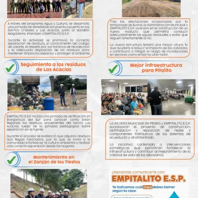 Boletín No 11 – "Desde la Fuente"