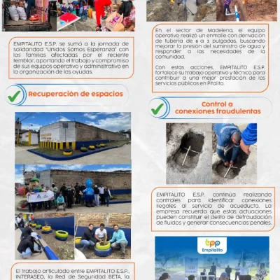Boletín No 12 – "Desde la Fuente"