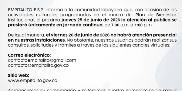 COMUNICADO 24-06-2026
