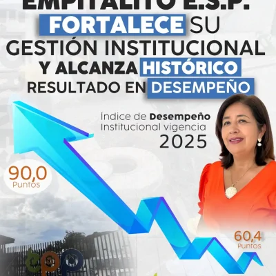 EMPITALITO E.S.P. fortalece su gestión institucional y alcanza un histórico resultado en desempeño