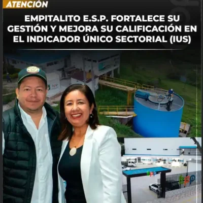 EMPITALITO E.S.P. fortalece su gestión y mejora su calificación en el Indicador Único Sectorial (IUS)