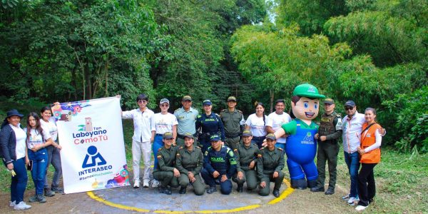 Empitalito E.S.P. Interaseo lidera jornada de recuperación y embellecimiento en la avenida del estudiante