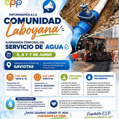 Laboyanos, programémonos con tiempo.