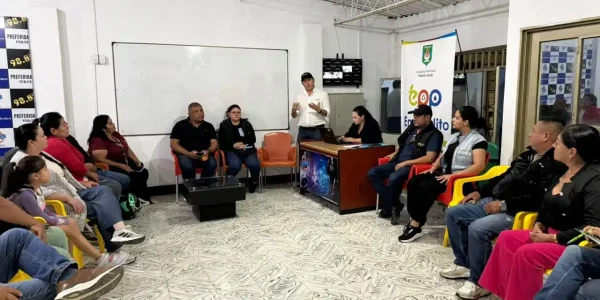 "EPP CON LA GENTE" con los presidentes de las JAC de la comuna 1 del municipio de Pitalito.