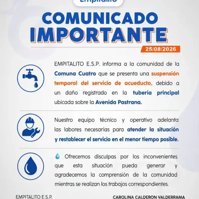 ¡Comunicado importante!