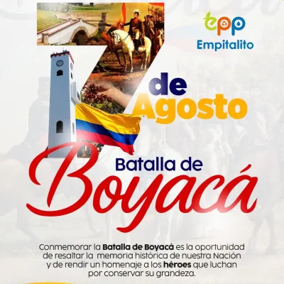 ¡Feliz Día de la Batalla de Boyacá!
