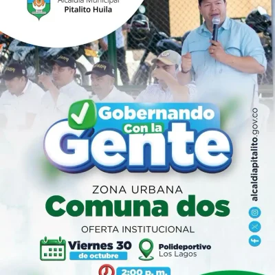 ¡La COMUNA DOS se prepara para recibir a gobernando con la gente!