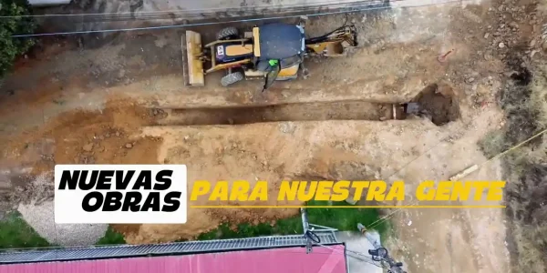 ¡Seguimos avanzando en la reposición de nuevos tramos de alcantarillado!