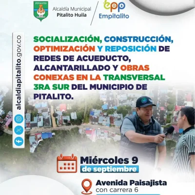 ¡Socialización obras Avenida Paisajística!