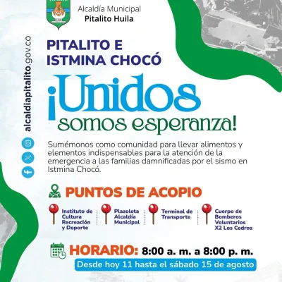 ¡Unidos somos esperanza!